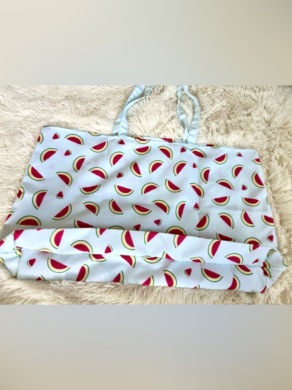 Kate Spade ♠️ Lg Watermelon Print Tote Bag - Picture 3 of 3